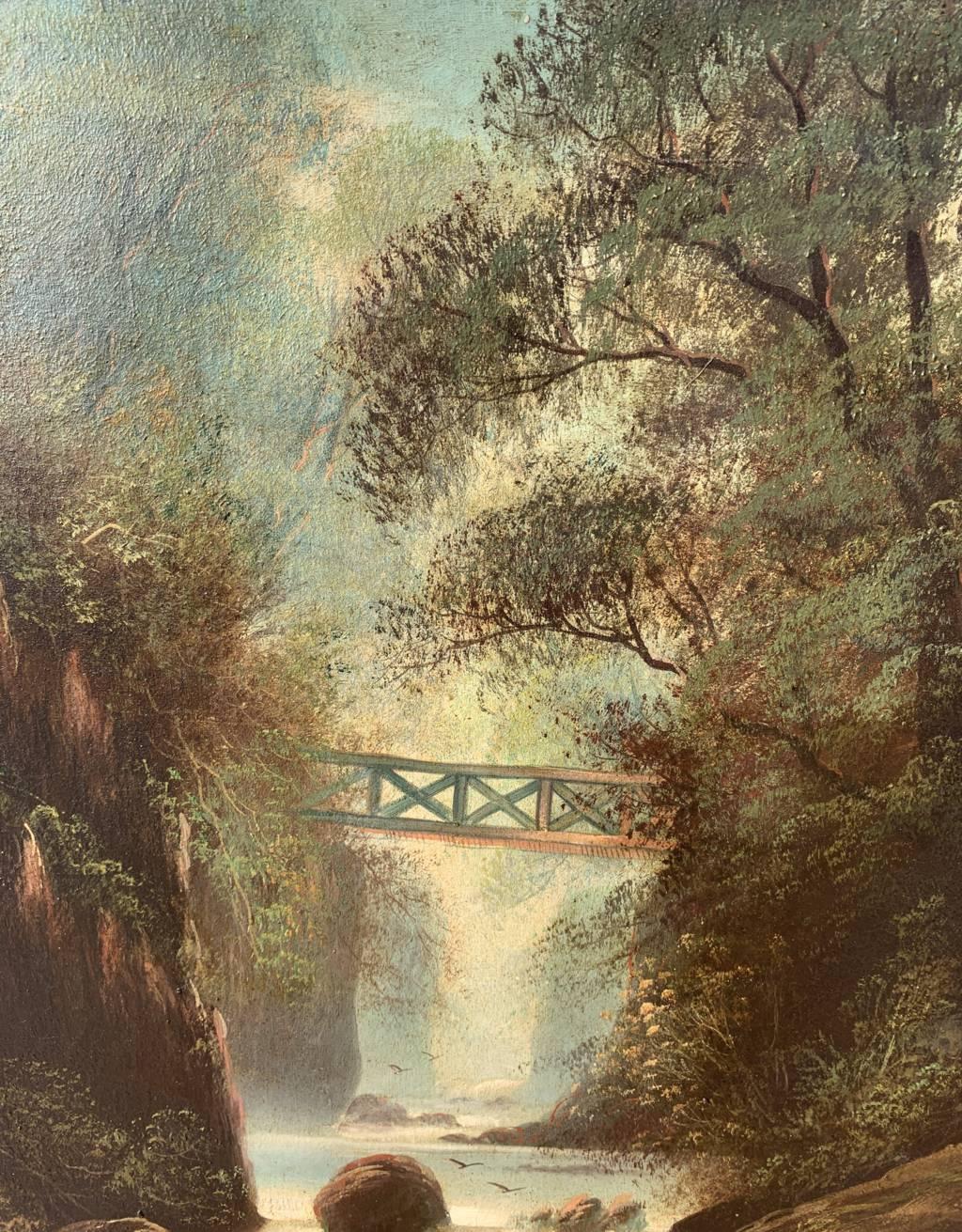 S.W. Clifford (britisch- naturalistischer Maler) - Landschaftsmalerei des 19. Jahrhunderts im Angebot 4
