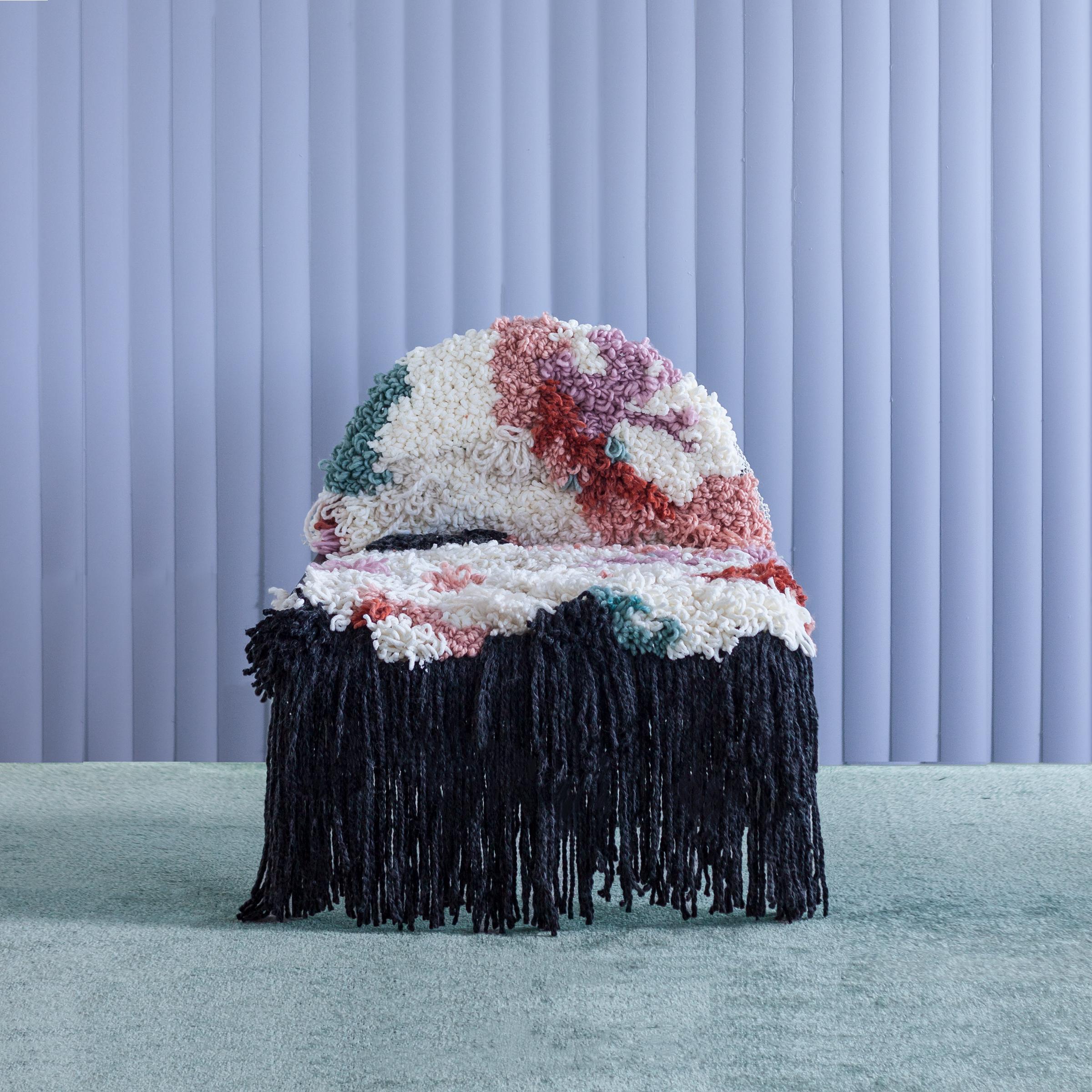 Modern Sw Fluffy Chair by Soft-Geometry For Sale