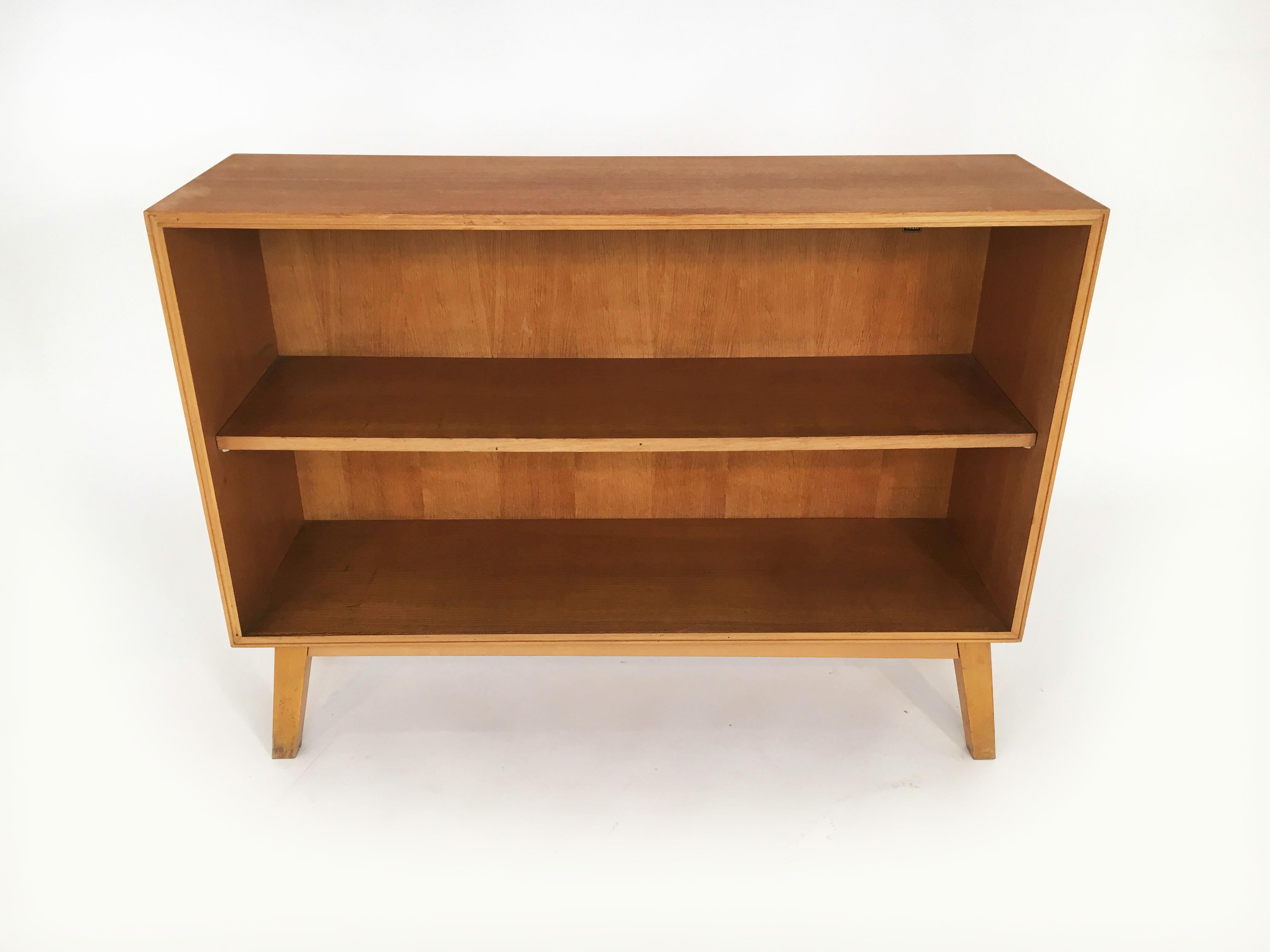 SW Möbel bookcase, Vienna, 1950s. SW Möbel sideboard, chest of drawers, bookcase collection, Vienna, 1950s. SW Möbel (Soziale Wohnkultur) was a furniture brand of the 1950s, created to provide modern functional furniture at affordable prices for