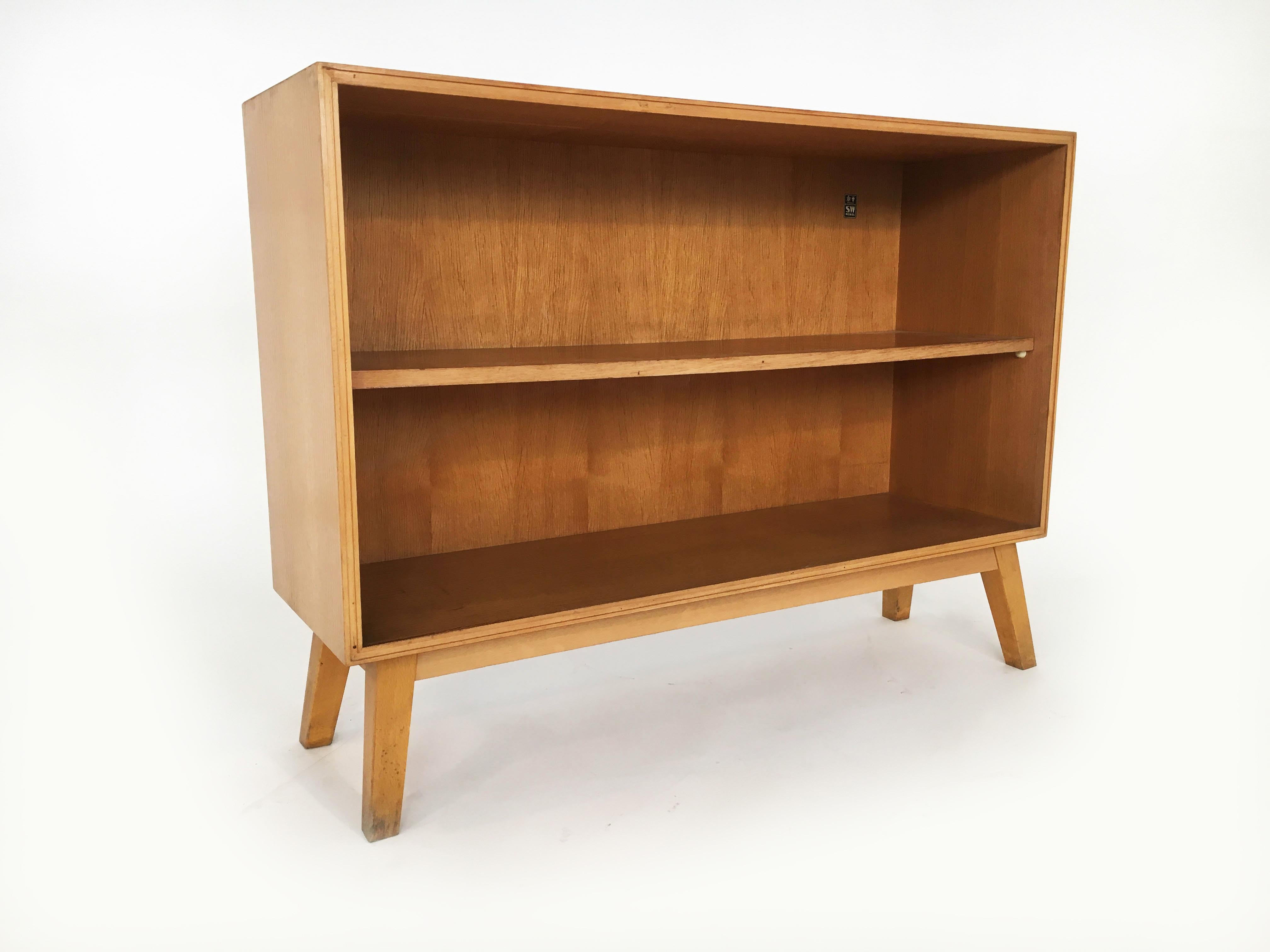 Mid-20th Century SW Möbel Bookcase, Vienna, 1950s For Sale