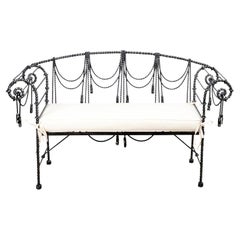 Swag and Tassel Bench