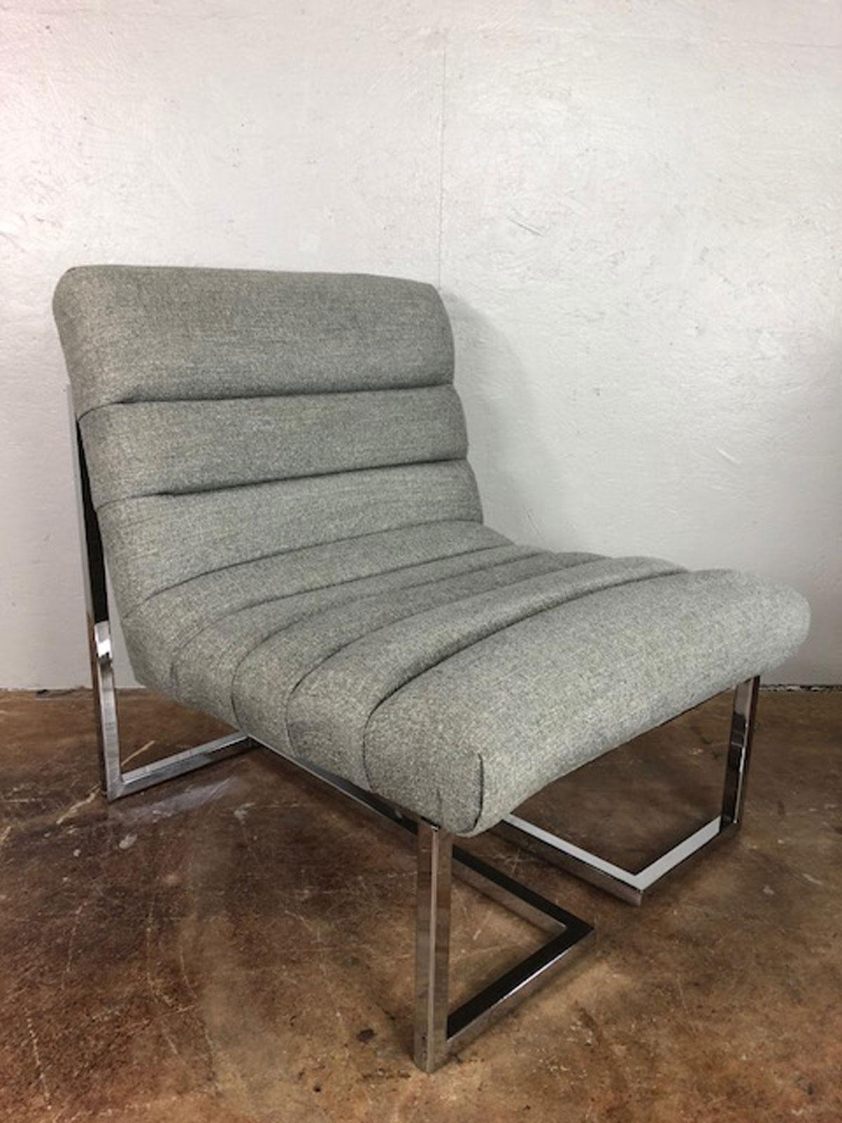 Late 20th Century Swaim Design Lounge Chairs For Sale