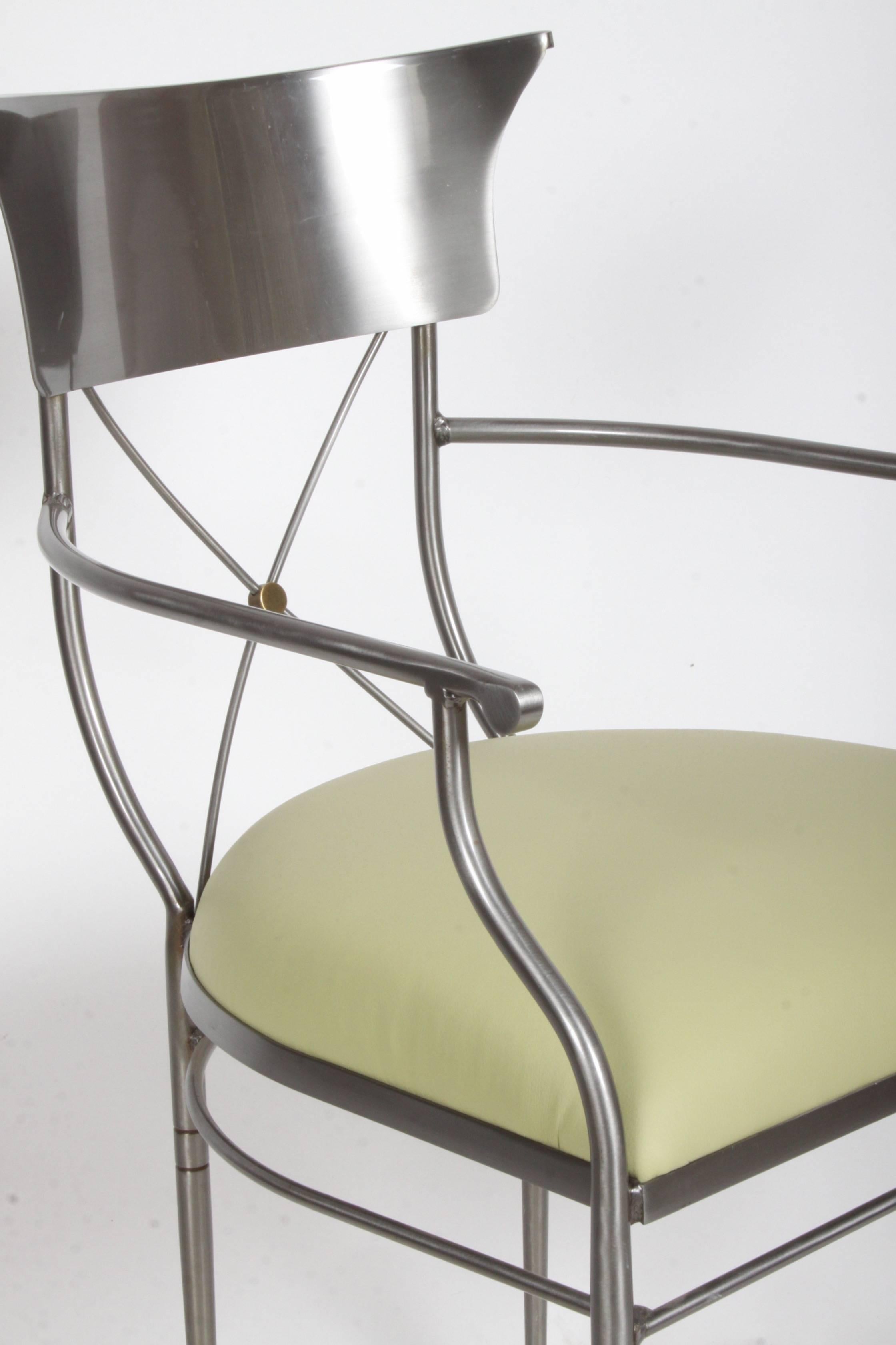 American Swaim Modern Neoclassical Form Desk or Armchair For Sale