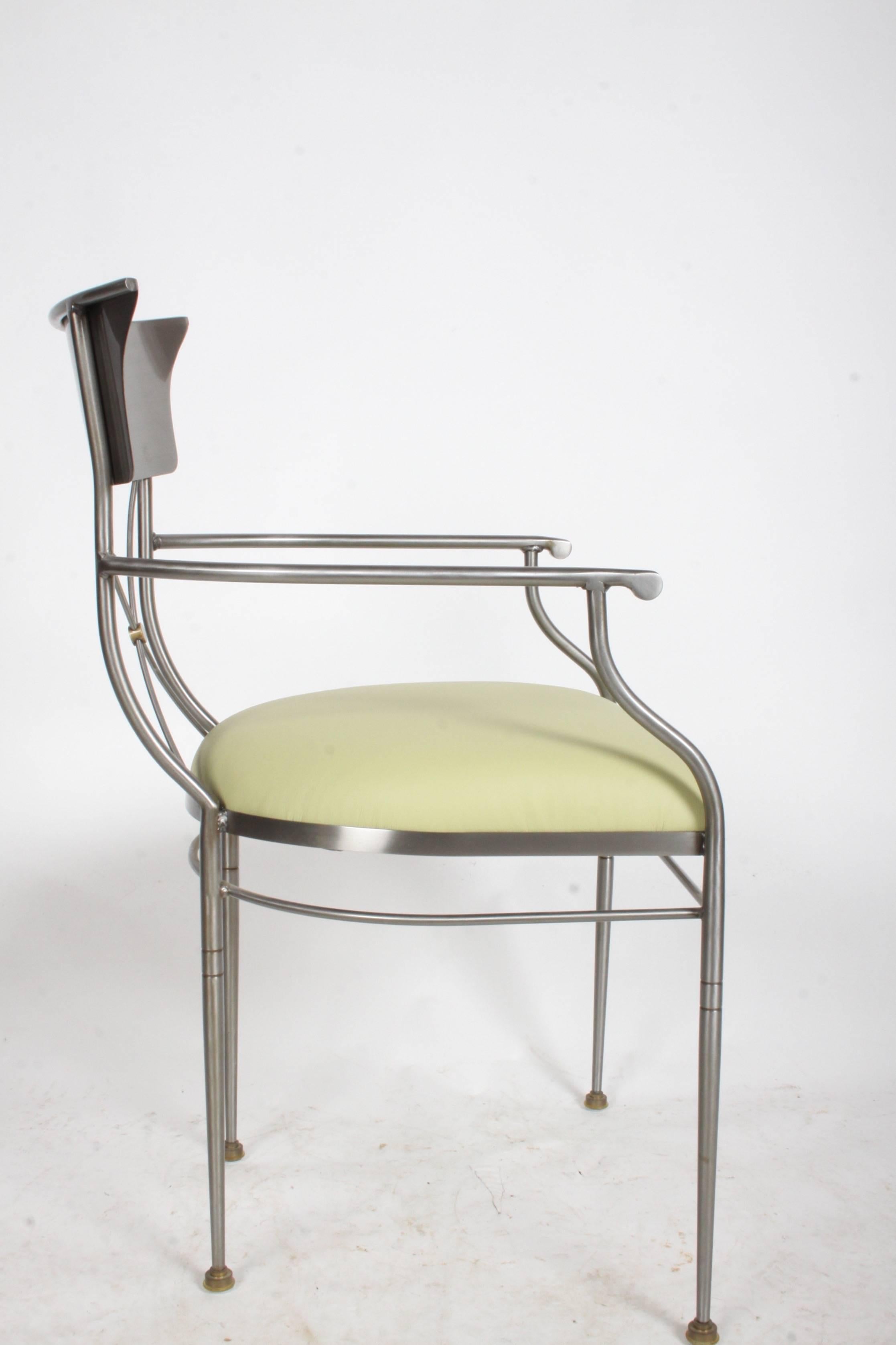 Late 20th Century Swaim Modern Neoclassical Form Desk or Armchair For Sale