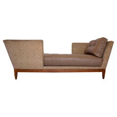 Swaim Upholstered & Leather Settee Tete A Tete Seating