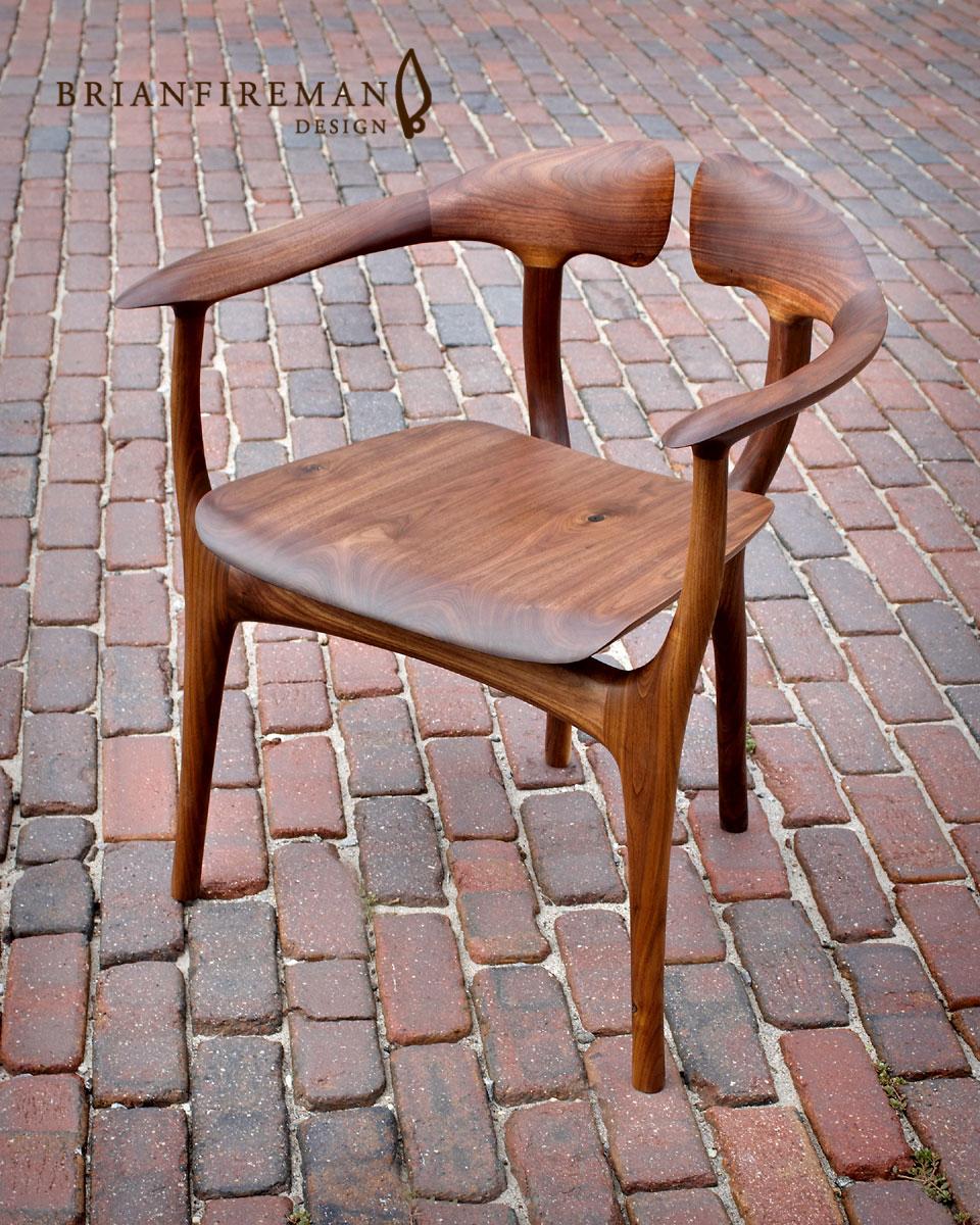 Organic Modern Swallowtail chair For Sale