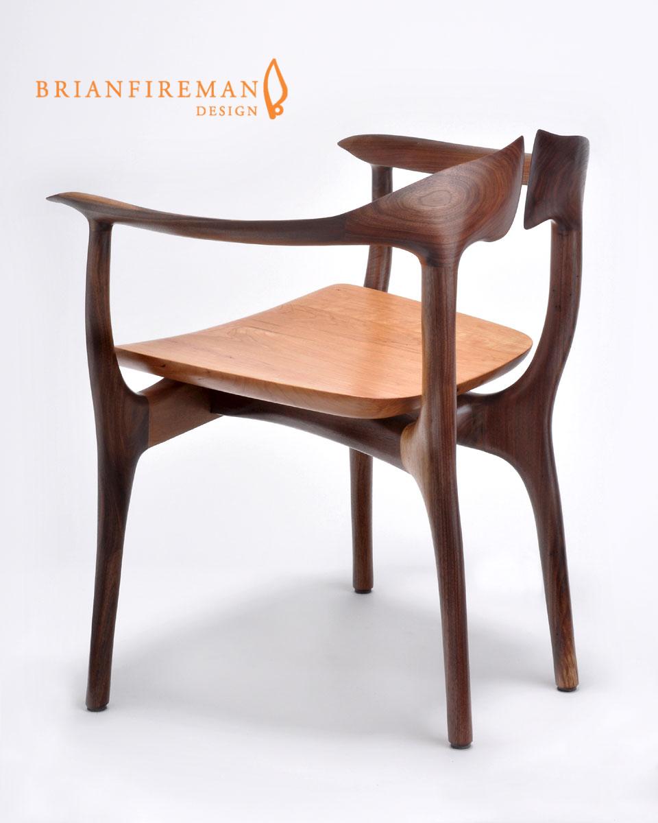 Organic Modern Swallowtail chair For Sale