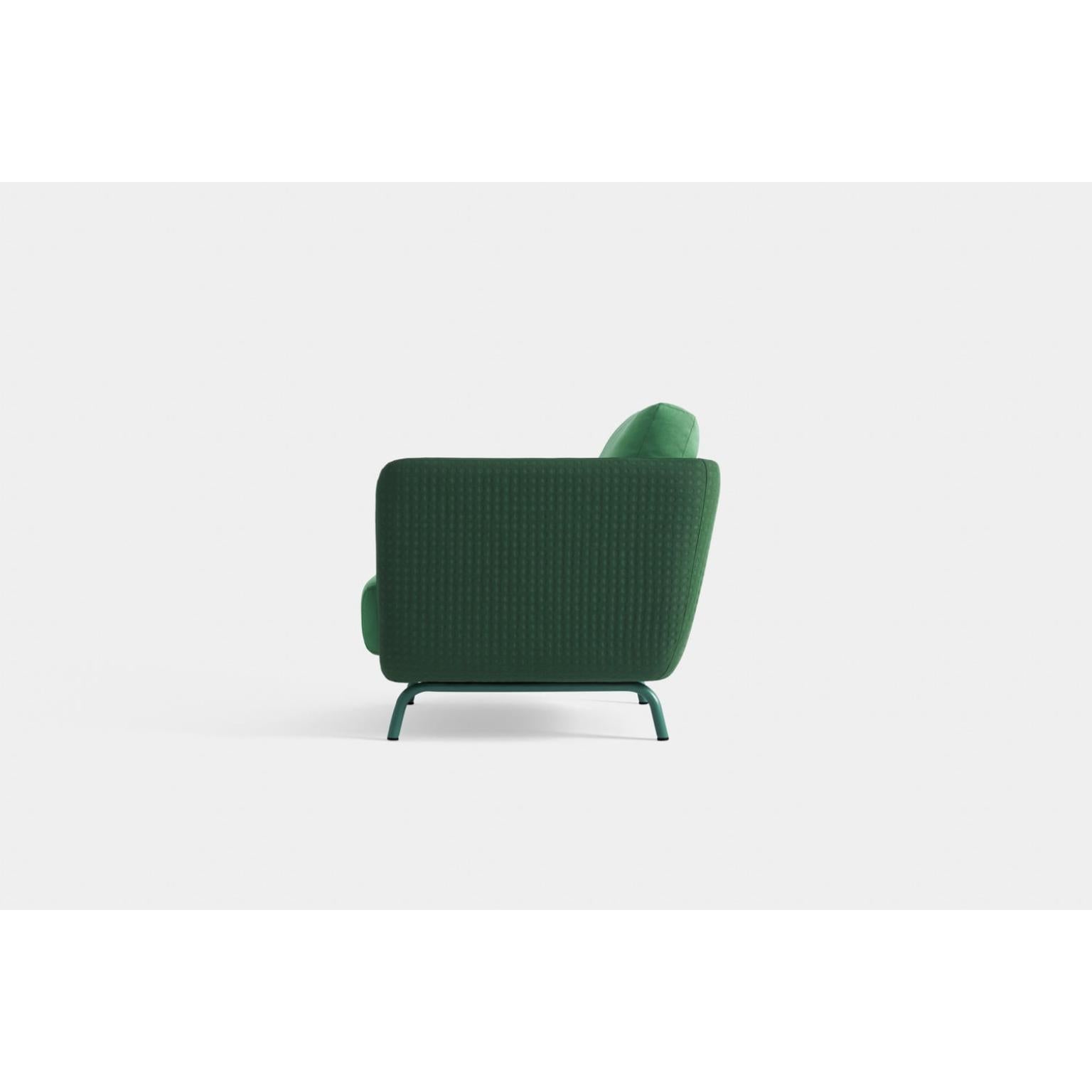 Modern Swan Armchair with Metal Legs by Pepe Albargues For Sale