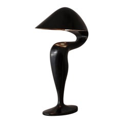 Swan Bronze Lamp Michel Amar