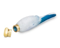 Swan Cameo Glass Perfume by Thomas Webb & Sons