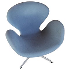 Chaise Swan Nr. 3320, Arne Jacobsen pour Fritz Hansen, Danemark, 1966