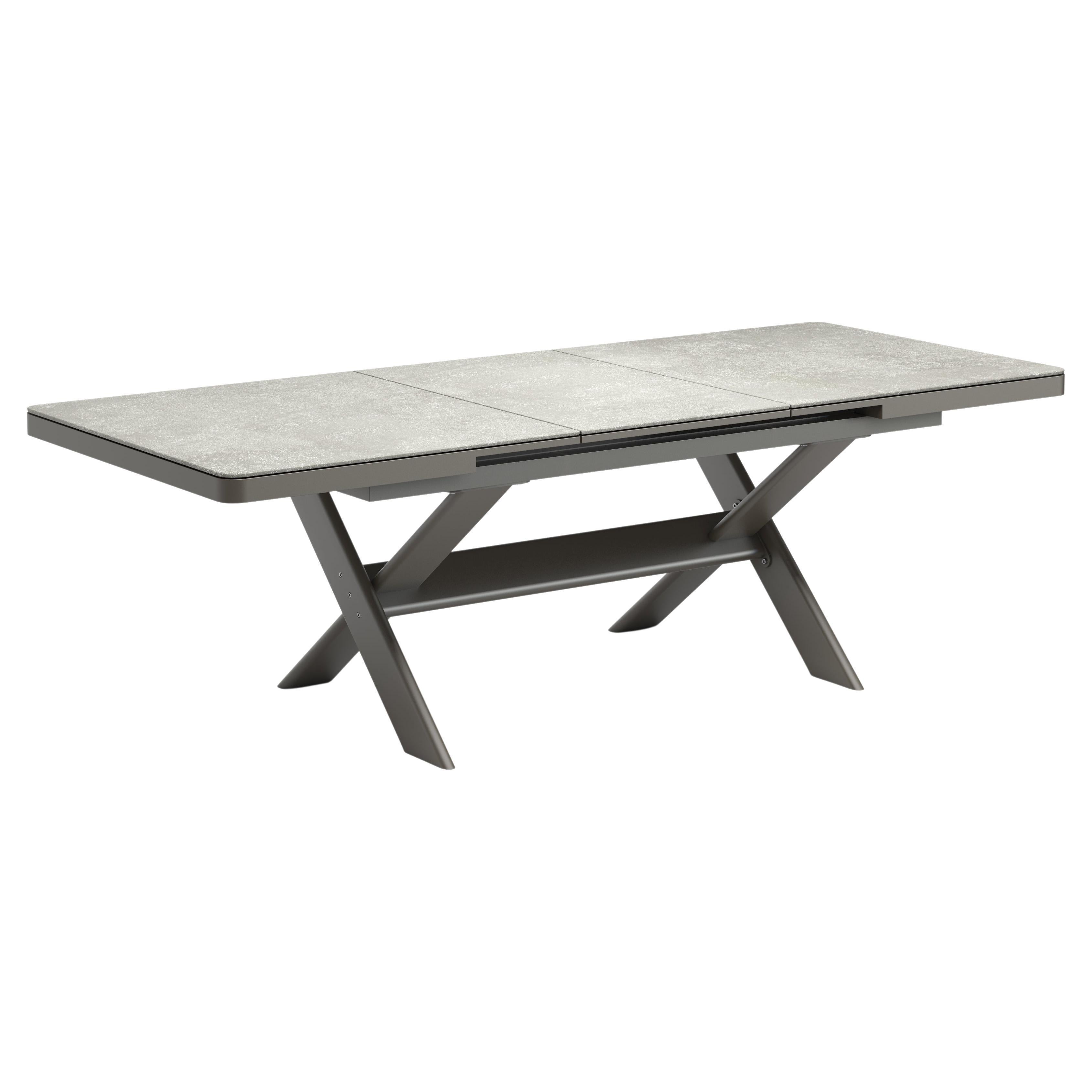 Swan Charcoal Dining Table by Snoc
