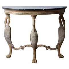 Table console Swan