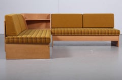 'Swan' Corner Sofa and Armchair
