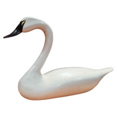 Harry Jobes Swan Decoy Pair