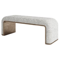 Swan Modern Minimalist Bench with French Vibes