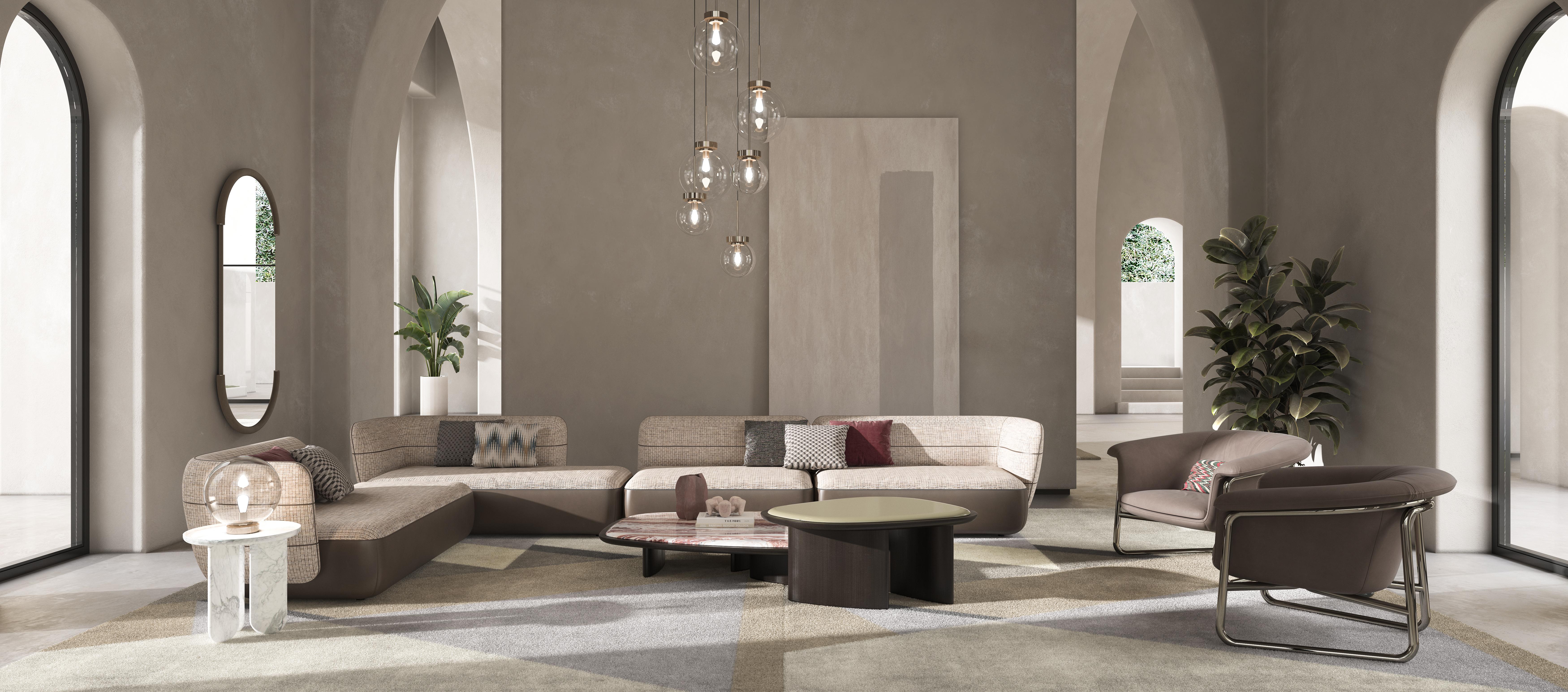 Modern Swan Modular Sofa For Sale