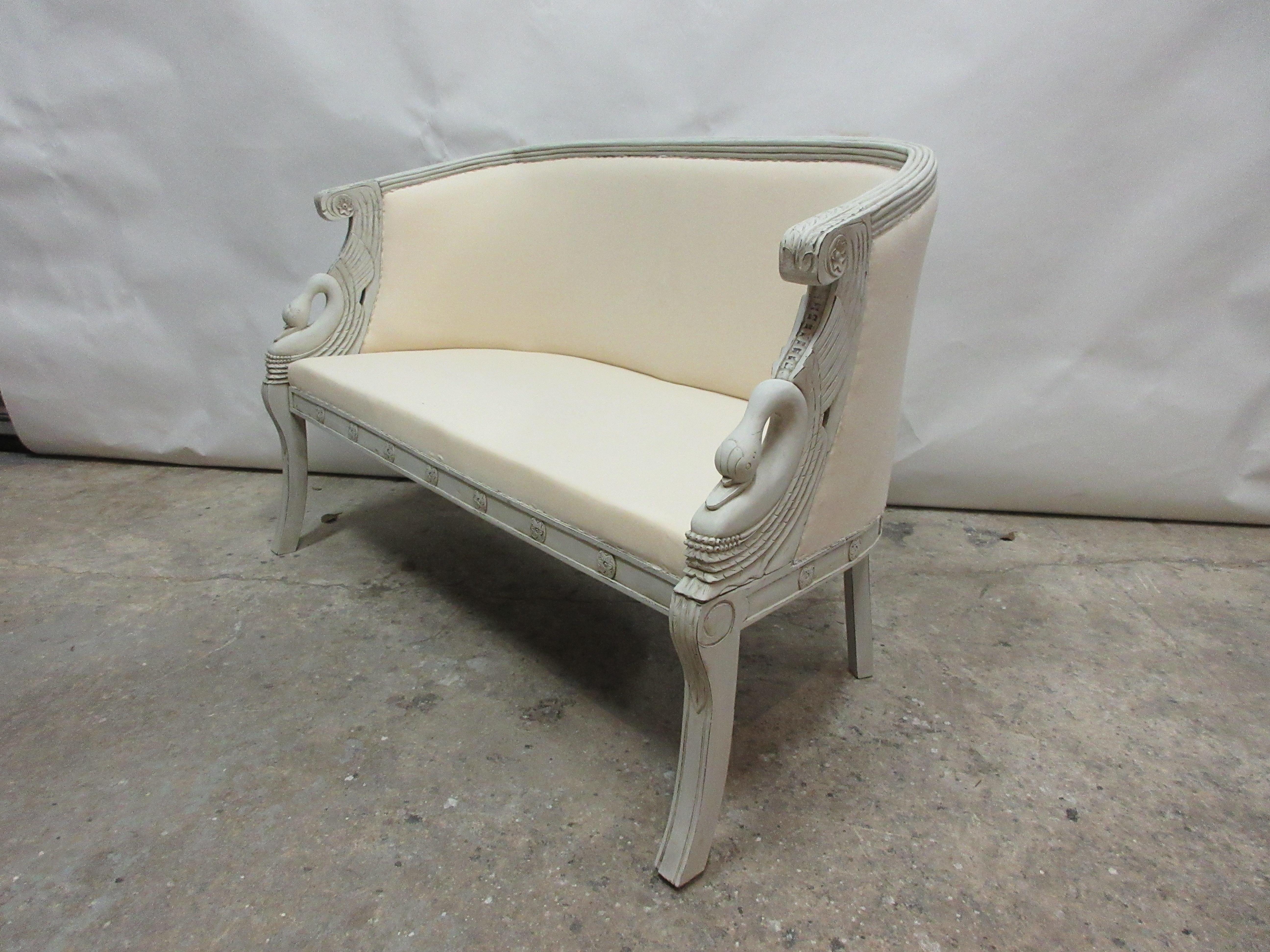 Country Swan Settee