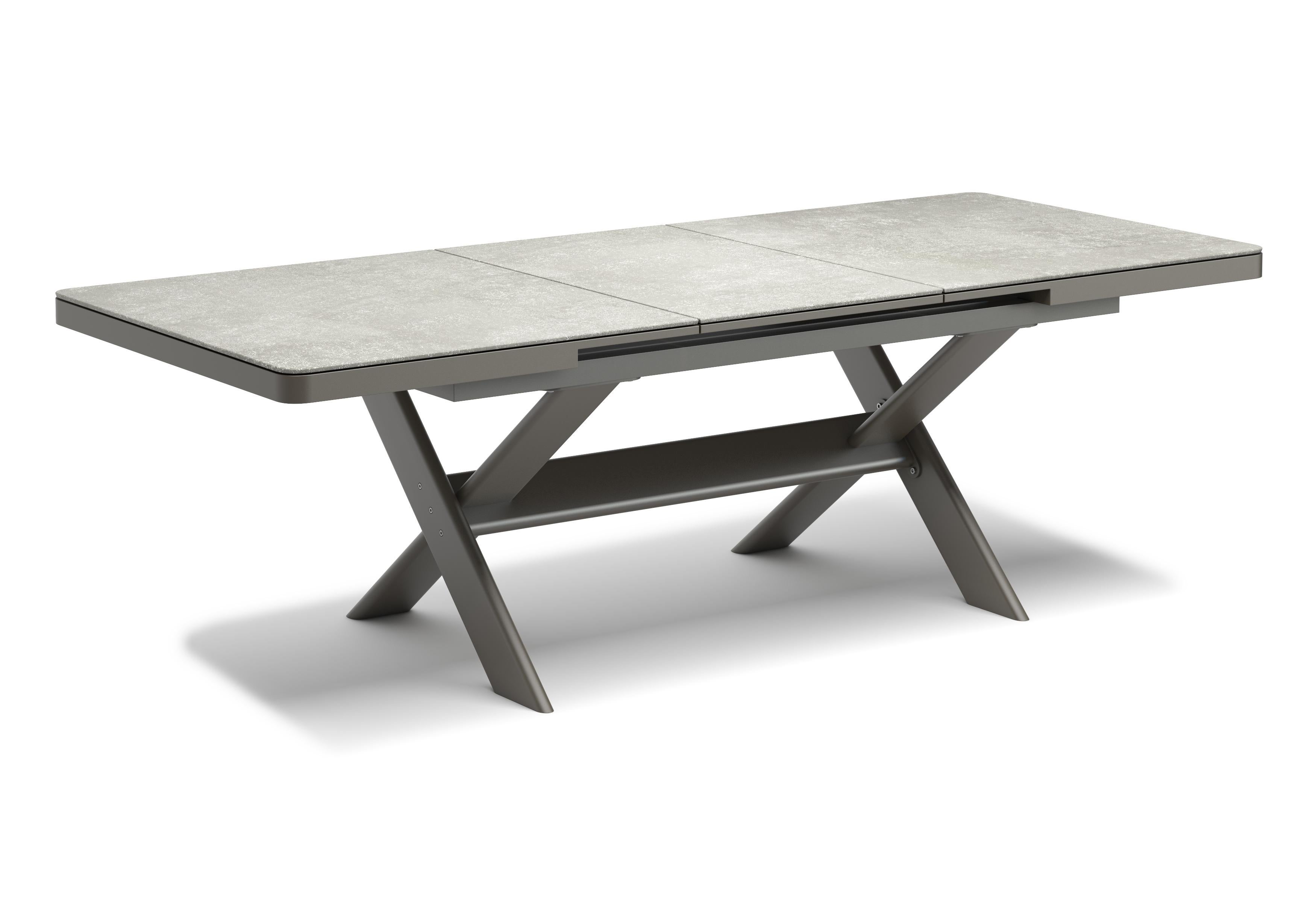 Hand-Crafted Swan Silver Dining Table by Snoc