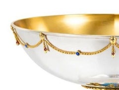 Swan Sky Grand Imperial Centerpiece Serving Bowl - Konforti Jewelry
