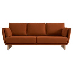Schwanen-Sofa mit Holzbeinen von Pepe Albargues