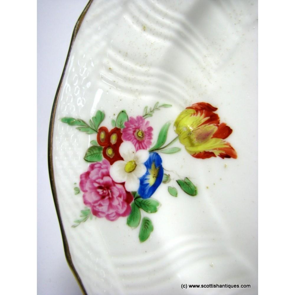 Regency Swansea Porcelain Dessert Plate, c1820 For Sale