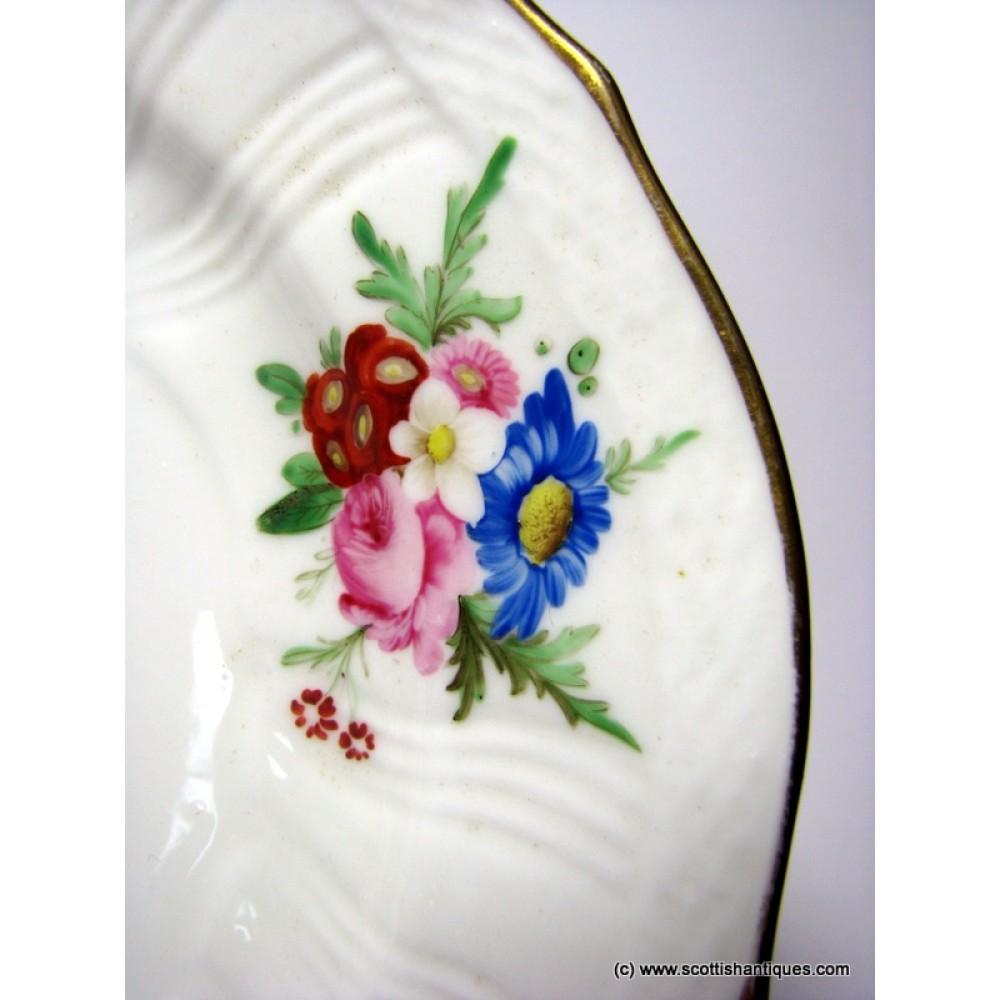 19th Century Swansea Porcelain Dessert Plate, c1820