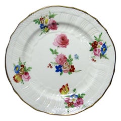 Piatto da dessert in porcellana di Swansea, 1820 ca.