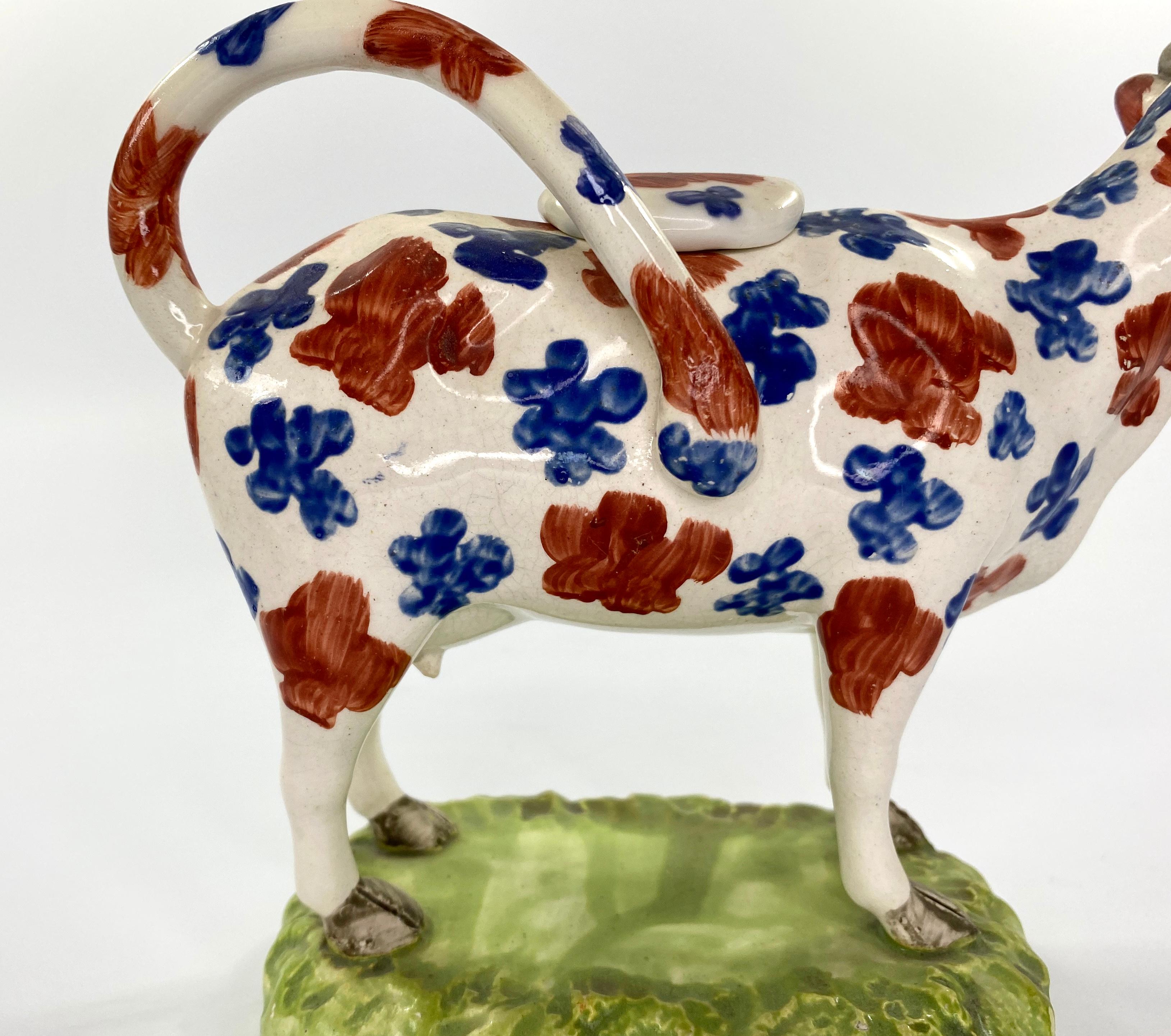 Welsh Swansea Pottery Cow Creamer, circa 1820