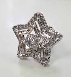 Swaroski Stella Multi-Shaped Crystal Ring