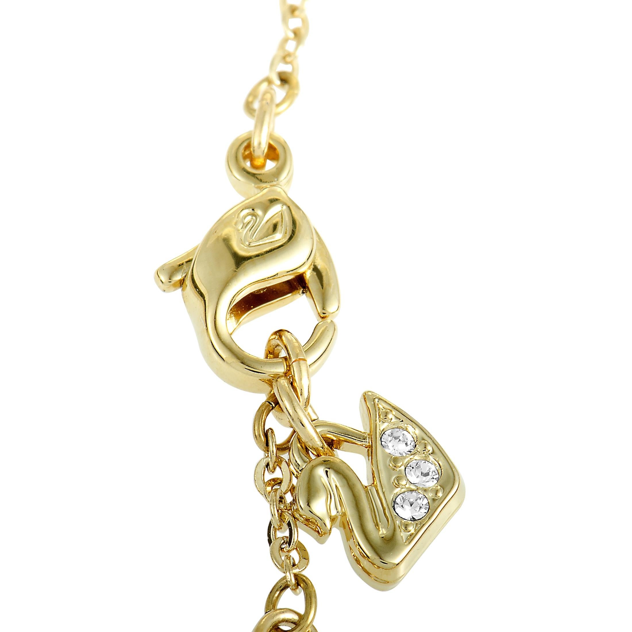 swarovski teardrop necklace