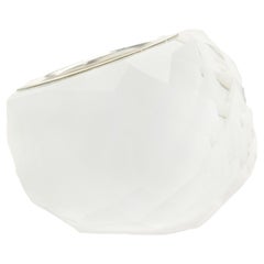 Swarovski Acrylic White Ring
