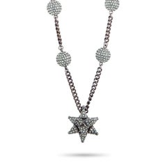 Swarovski AS Kalix Kristall Ruthenium-Platte Halskette mit Anhänger