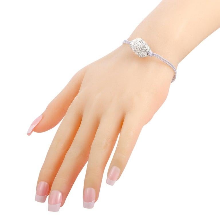Swarovski Atelier Crystal Pave Bead Cord Bracelet 5233787-M Medium at  1stDibs
