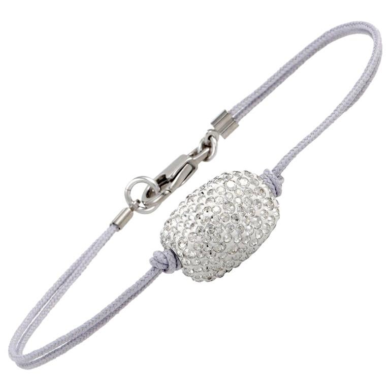 Swarovski Atelier Crystal Pave Bead Cord Bracelet 5233787-M Medium at  1stDibs | swarovski cord bracelet, swarovski snake bracelet, atelier  swarovski bracelet