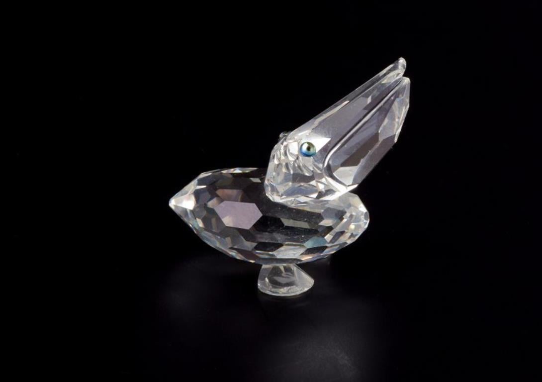 Swarovski, Austria. Quattro figure in miniatura in cristallo sfaccettato. in vendita 1