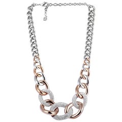 Swarovski Bound Crystal Pave Necklace