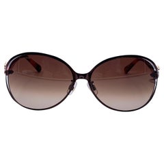 Swarovski Brown Metal Sunglasses SK 241-K with Crystals 60/15 140mm