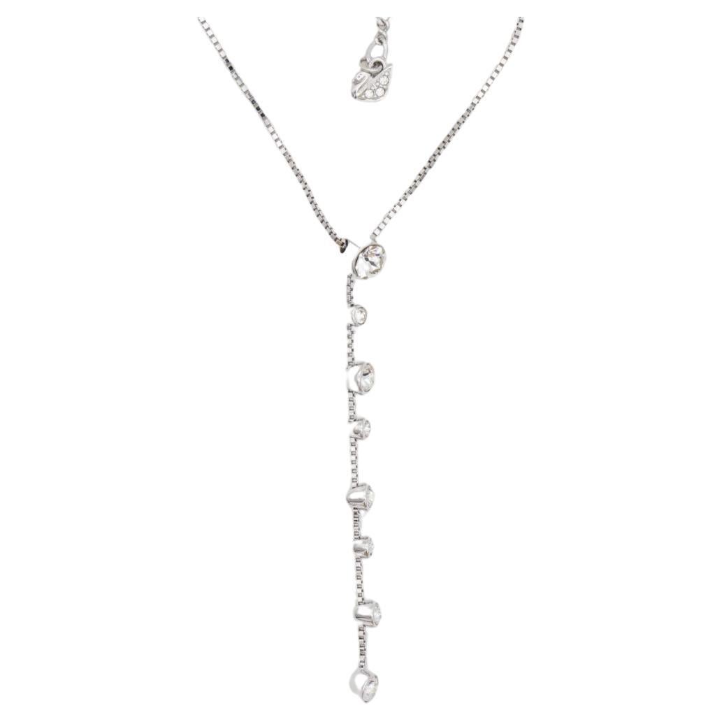 Swarovski Clear Round Crystals Dangle Floating Y Chain Eleg Long Necklace, Silver Tone

Nuovissimo con scatola originale. 100% autentico.

Dimensioni: 38 cm. Ciondolo: 7,0 cm. Estendi la catena: 7.0 cm.


_ _ _

Ottimo per essere indossato tutti i