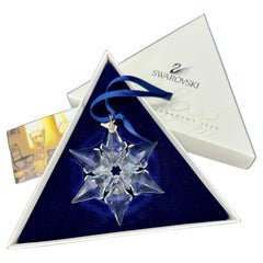 Swarovski Crystal Annual Christmas Holiday Ornament 2000