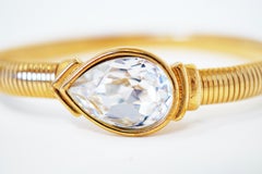 Swarovski-Kristallarmband von Trifari:: signiert:: um 1980