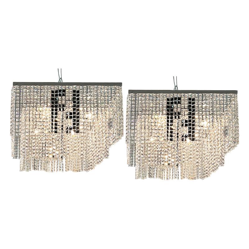 Italiano Lampadario in cristallo Swarovski di Fendi Casa in vendita