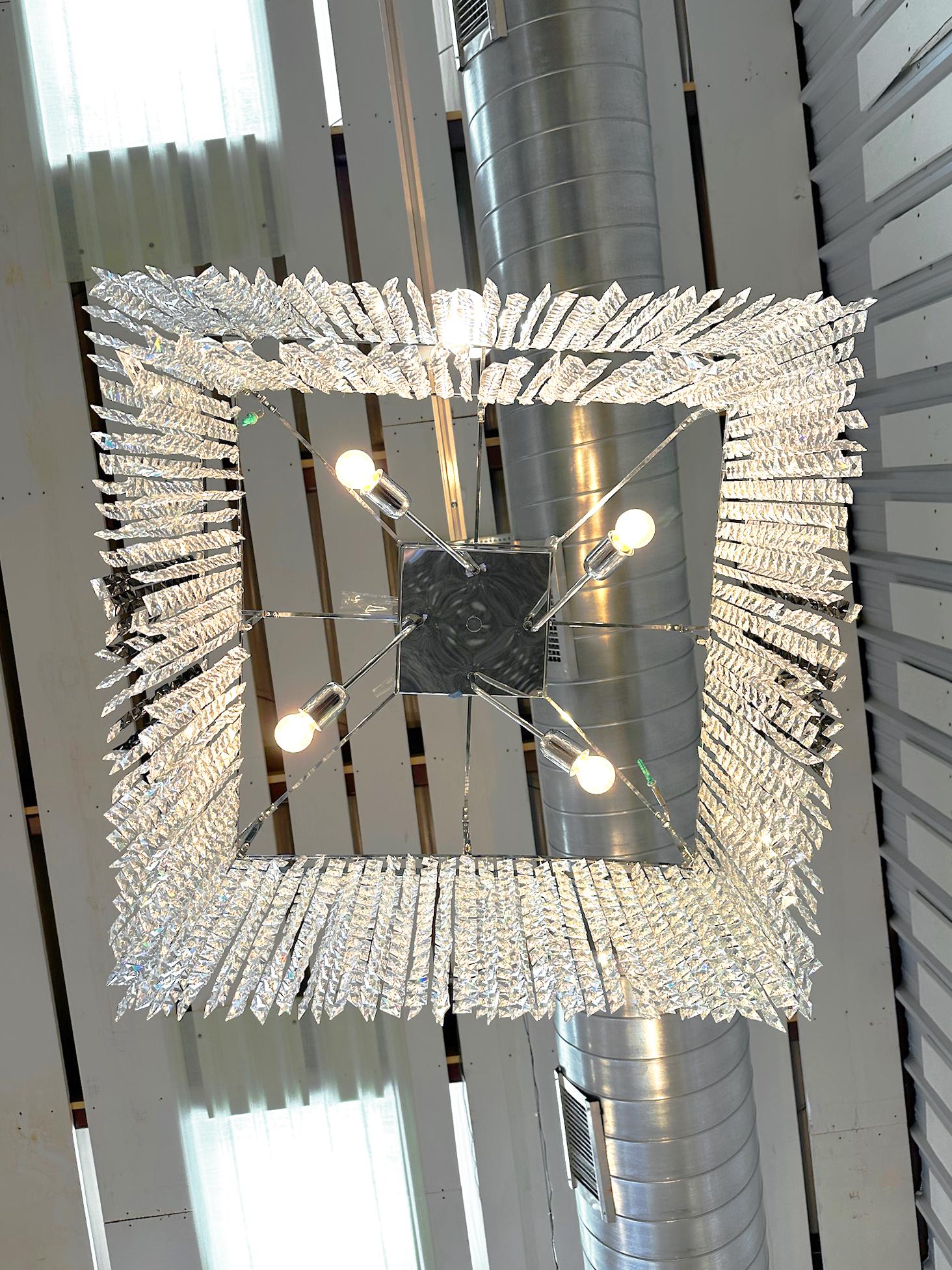 Lampadario in cristallo Swarovski di Fendi Casa In condizioni buone in vendita a Wichita, KS