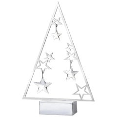 Swarovski Crystal Christmas Tree Display and Ornaments