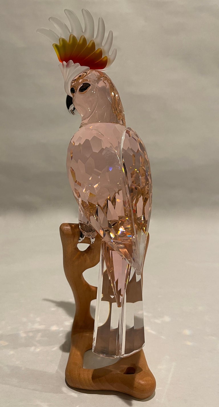 Swarovski Crystal Cockatoo Bird Figure For Sale at 1stDibs