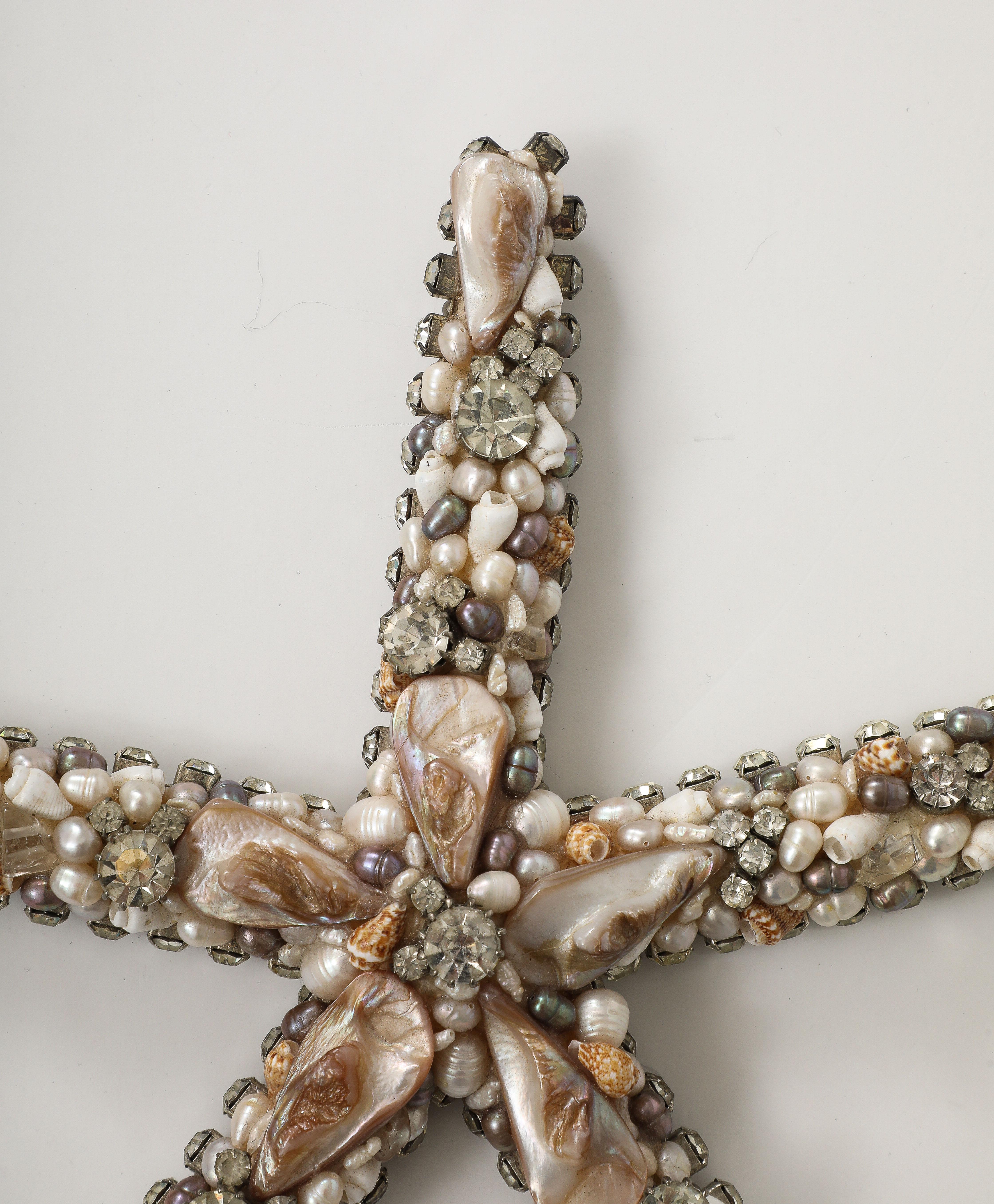 Swarovski Crystal Encrusted Starfish by Douglas Cloutier For Sale 2