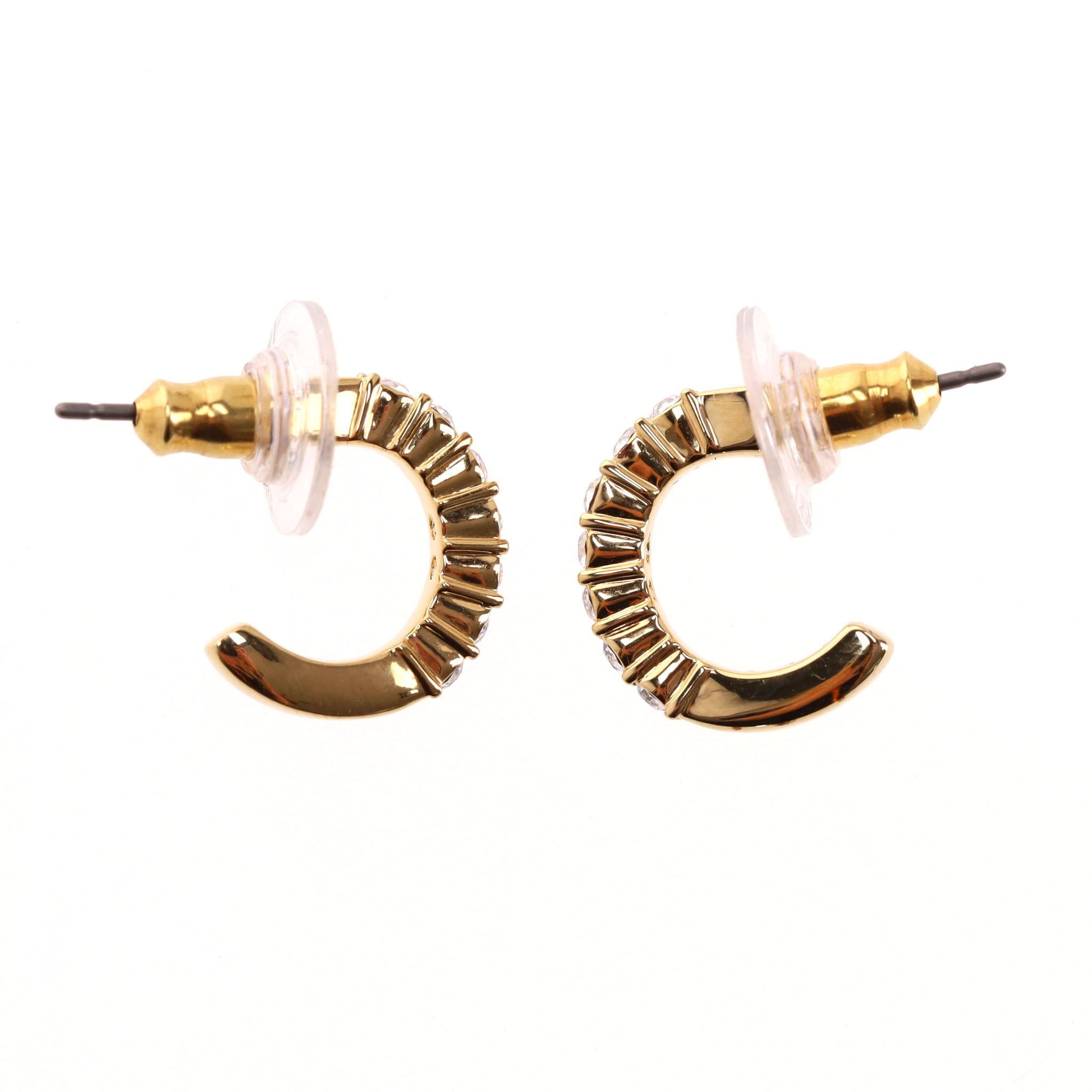 Boucles d'oreilles cristal Swarovski Excellent état - En vente à London, GB
