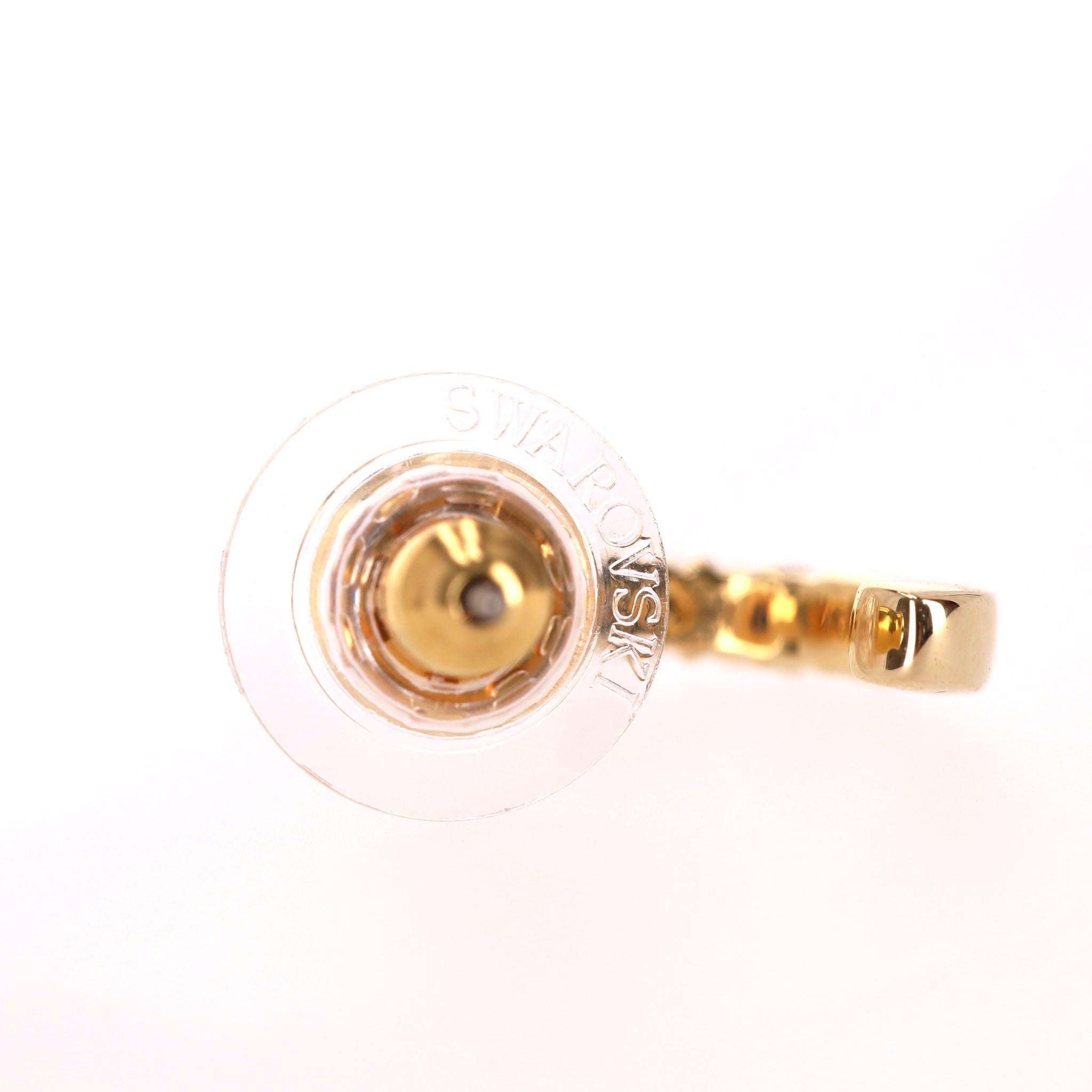 Boucles d'oreilles cristal Swarovski en vente 2