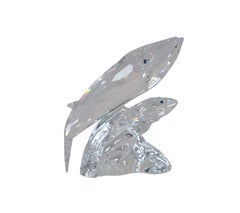 Swarovski-Kristall SCS Jahresausgabe 1992 Care for Me The Whales mit Schachtel