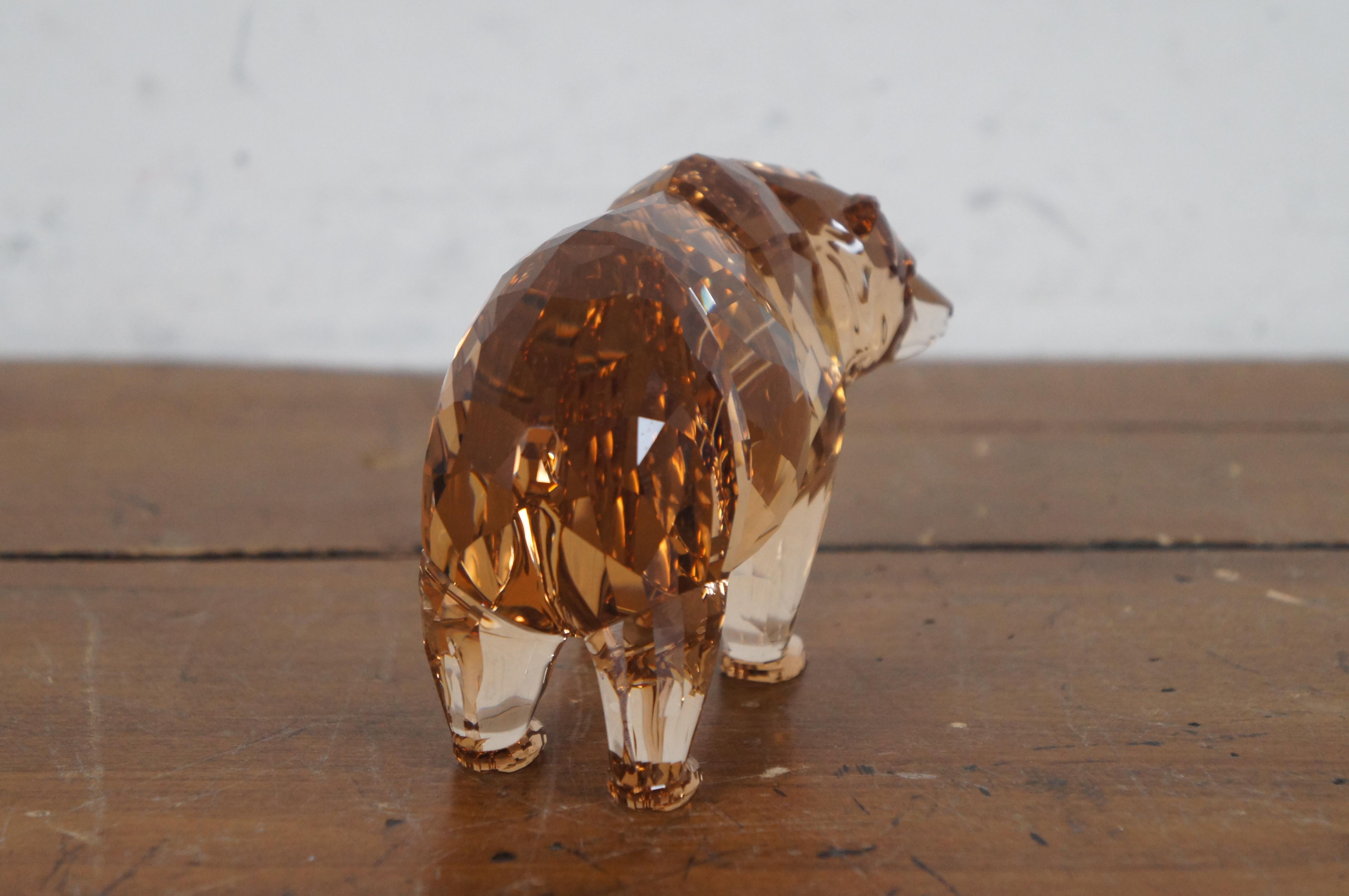 Swarovski Crystal SCS Annual Edition Arcadia Bear w COA Box 2